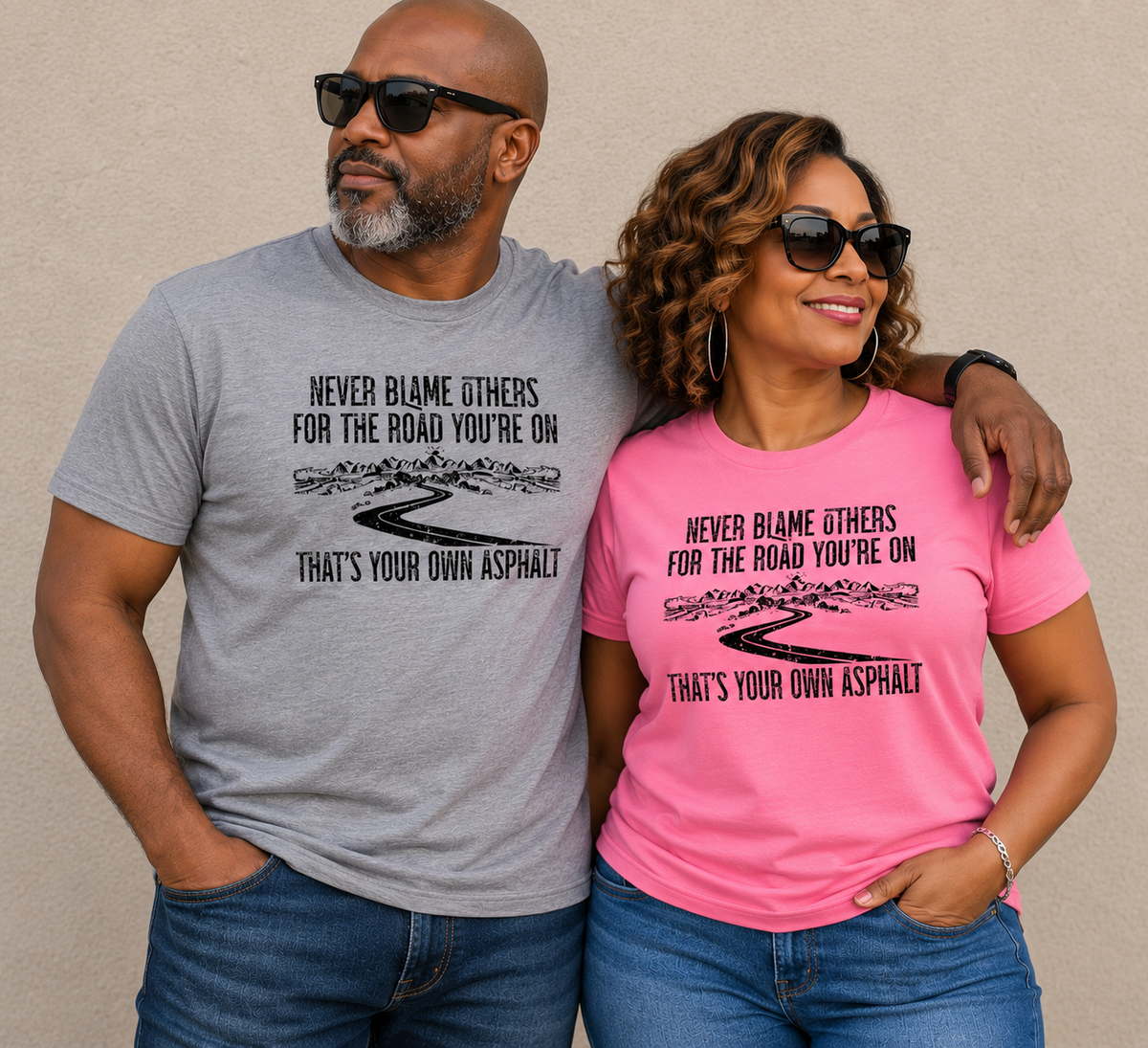 Never Blame Others Graphic T-Shirt