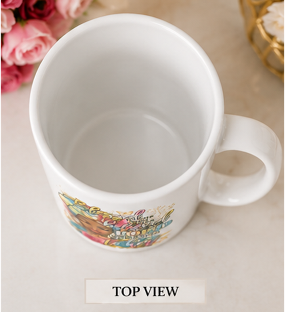 "Blessed is She Who Believed" Mug