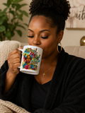 "Blessed is She Who Believed" Mug