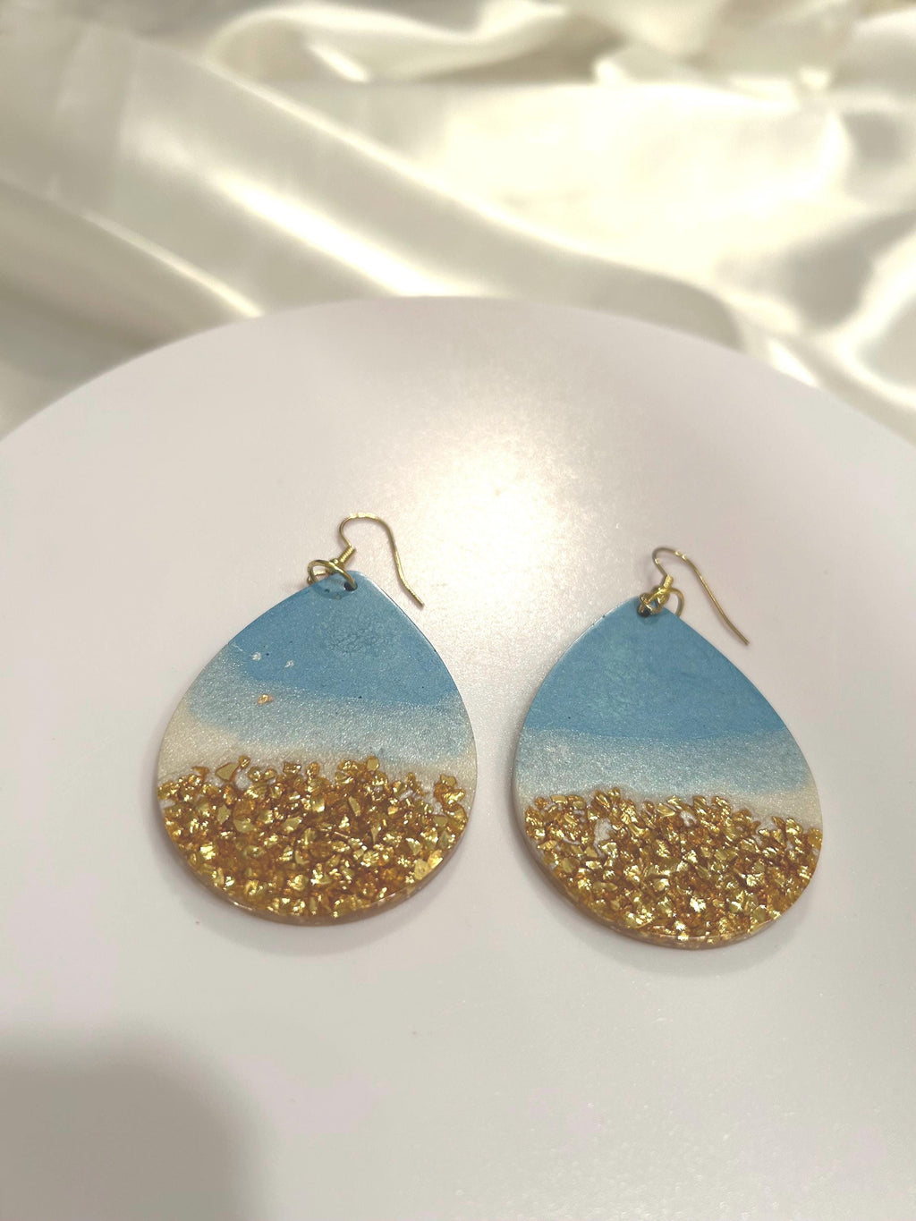 Ocean Scene Earrings (Large)