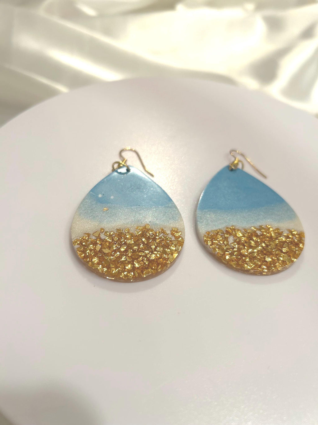 Ocean Scene Earrings (Large)