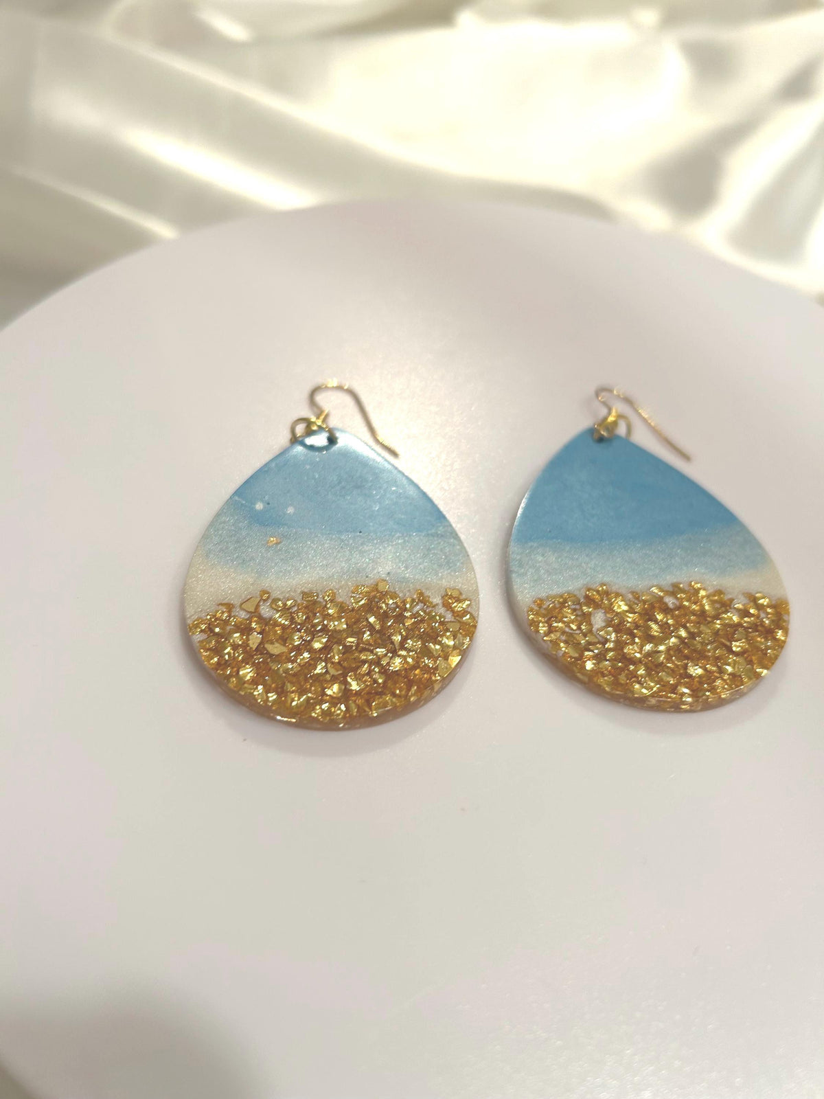 Ocean Scene Earrings (Large)
