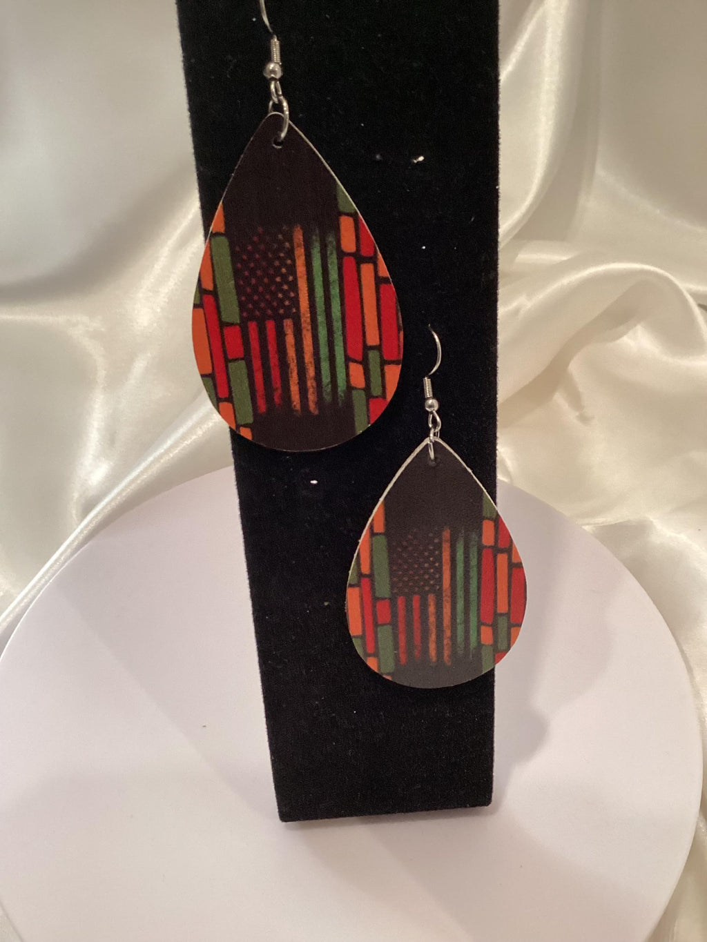 Afro-Centric/Bohemian Style Hook Earrings