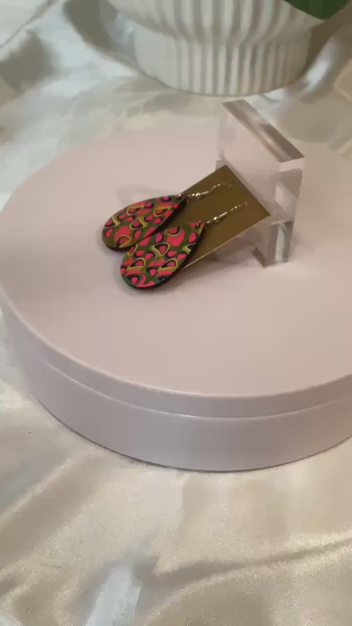 African/Bohemian style earrings