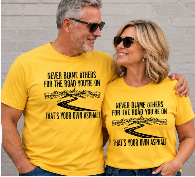 Never Blame Others Graphic T-Shirt